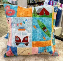 Load image into Gallery viewer, Vacation Time Pillow Machine Embroidery CD