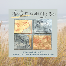 Load image into Gallery viewer, Coastal Mug Rugs Volume II Embroidery CD