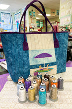 Load image into Gallery viewer, A Day at the Beach CD Machine Embroidery & Sewing Pattern = $10.00 OFF!