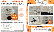 Load image into Gallery viewer, Halloween Mug Rugs - Embroidery CD
