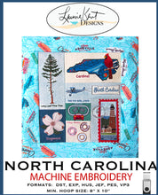 Load image into Gallery viewer, North Carolina &#39;23 - 20&quot; X 20&quot; Pillow or Wall Hanging - USB
