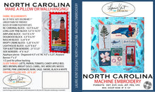 Load image into Gallery viewer, North Carolina &#39;23 - 20&quot; X 20&quot; Pillow or Wall Hanging - CD
