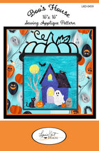 Load image into Gallery viewer, 🎃  Boo's House Sewing Applique Pattern (LKD-0459)
