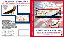 Load image into Gallery viewer, Celebrate America Bench Pillow Design Files USB
