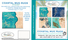 Load image into Gallery viewer, Coastal Mug Rugs Volume I Embroidery CD
