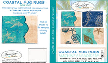 Load image into Gallery viewer, Coastal Mug Rugs Volume I Embroidery USB

