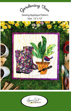 Load image into Gallery viewer, Gardening Fun - Sewing Applique Pattern
