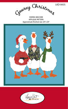Load image into Gallery viewer, 🎄🪿Goosey Christmas |  Sewing Applique Pattern |  LKD0435
