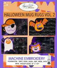 Load image into Gallery viewer, Halloween Mug Rugs Vol II
