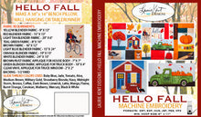 Load image into Gallery viewer, Hello Fall Embroidery USB
