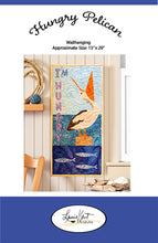 Load image into Gallery viewer, 🌊 Hungry Pelican - Sewing Applique Pattern
