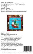 Load image into Gallery viewer, 🎅Santa &amp; Reindeer | Sewing Appliqué Pattern | LKD-0442
