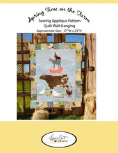 Load image into Gallery viewer, Spring Time on the Farm - Sewing Applique Pattern
