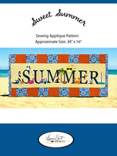Load image into Gallery viewer, Sweet Summer - Sewing Applique Pattern
