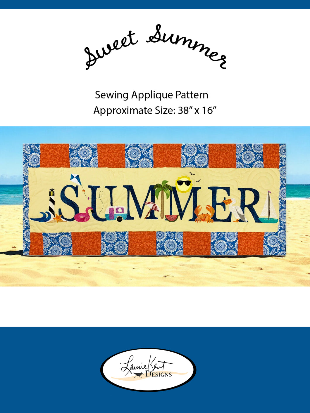 Sweet Summer - Sewing Applique Pattern