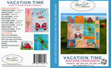 Load image into Gallery viewer, Vacation Time Pillow Machine Embroidery CD
