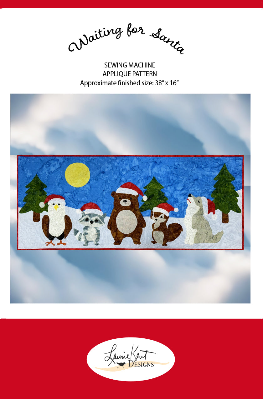 Waiting for Santa Sewing Applique Quilt Patttern
