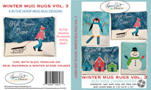 Load image into Gallery viewer, Winter Mug Rugs -  Vol III Embroidery CD
