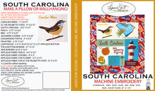 Load image into Gallery viewer, South Carolina &#39;23 - 20&quot; X 20&quot; Pillow or Wall Hanging - USB
