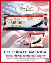 Load image into Gallery viewer, Celebrate America Bench Pillow Design Files CD
