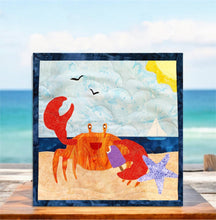 Load image into Gallery viewer, Coastal Crabbie - Sewing Applique Pattern
