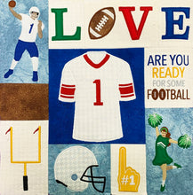Load image into Gallery viewer, Football Fun - Machine Embroidery - USB
