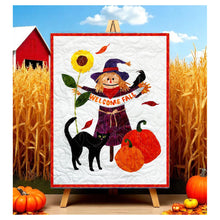 Load image into Gallery viewer, Friendly Scarcrow - Sewing Applique Pattern
