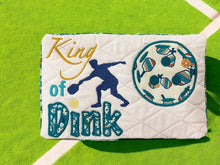 Load image into Gallery viewer, Pickleball Mug Rug &quot;King of Dink&quot; - Download File
