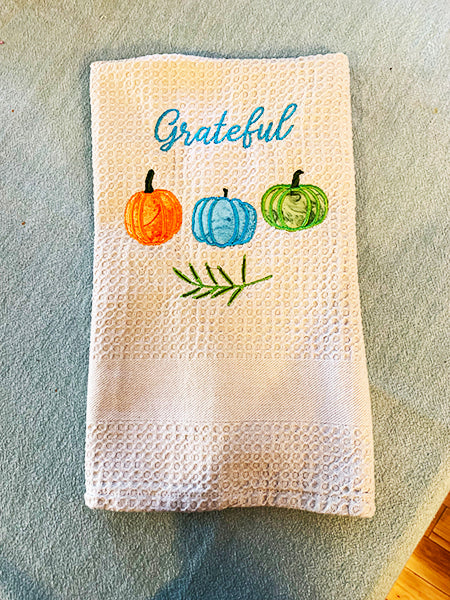 Grateful - Fall Downloadable Embroidery Design