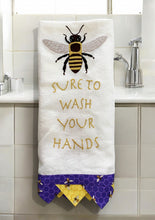 Load image into Gallery viewer, 🐝 Bee Sure to Wash Your Hands - Instand Download Embroidery Design
