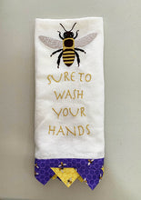 Load image into Gallery viewer, 🐝 Bee Sure to Wash Your Hands - Instand Download Embroidery Design
