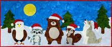 Load image into Gallery viewer, Waiting for Santa Sewing Applique Quilt Patttern
