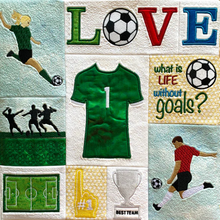 Load image into Gallery viewer, Soccer Fun- Machine Embroidery - USB
