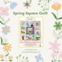 Load image into Gallery viewer, Hello Spring Quilt Design - USB
