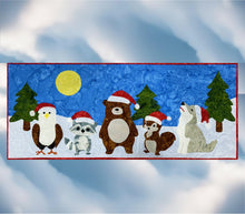 Load image into Gallery viewer, Waiting for Santa Sewing Applique Quilt Patttern
