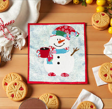 Load image into Gallery viewer, Winter Cozy Snowman - Instant Download Sewing Design
