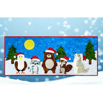 Load image into Gallery viewer, Waiting for Santa Sewing Applique Quilt Patttern
