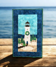 Load image into Gallery viewer, Winter Lighthouse  - Machine Applique Pattern
