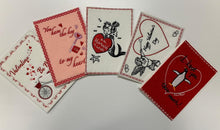 Load image into Gallery viewer, Valentine Embroidery Card Designs
