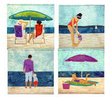 Load image into Gallery viewer, A Day at the Beach CD Machine Embroidery &amp; Sewing Pattern
